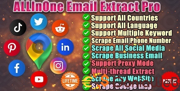 AllInOne Email Extractor & Scraper