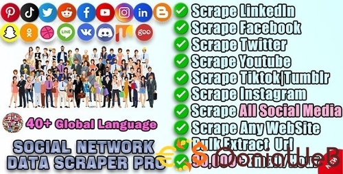 More information about "Social Network Data Scraper"