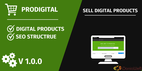 More information about "ProDigital - Digital Products Marketplace Script"