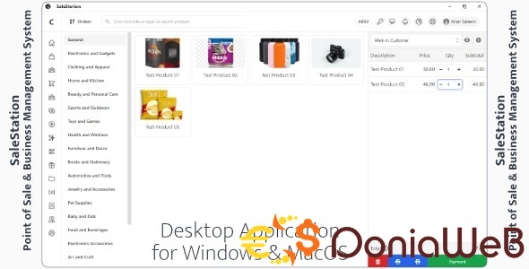 SaleStation - Point of Sale & Business Management System