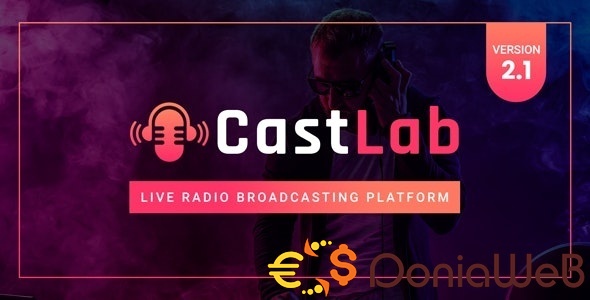 CastLab - Live Radio Broadcasting Platform