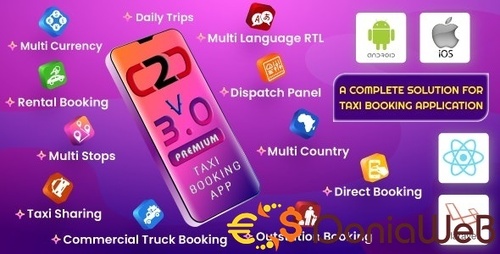 More information about "Cab2door Online Taxi Booking App Full Solution"