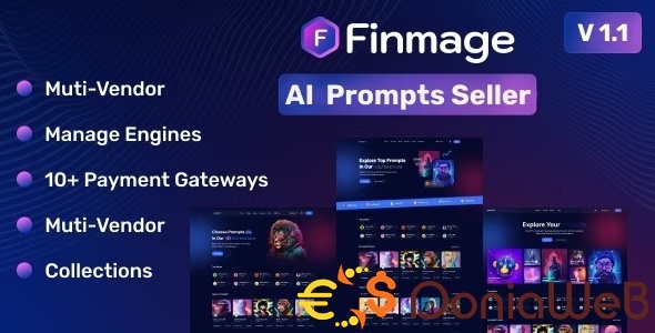 More information about "Finmage - AI Prompts Seller (Multi-vendor)"