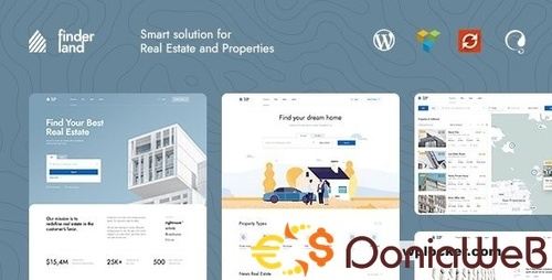 More information about "Finderland - Real Estate WordPress Theme"
