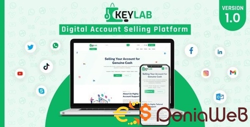 More information about "KeyLab - Digital Account Selling Platform"