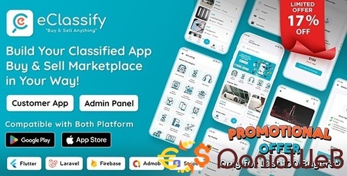 More information about "eClassify - Classified Buy and Sell Marketplace Flutter App with Laravel Admin Panel"