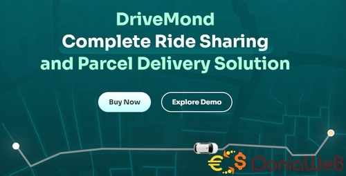 More information about "DriveMond - Ride Sharing & Parcel Delivery Solution [Agency Plus Pack]"