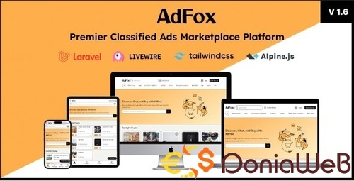 More information about "AdFox: Dual-Experience Classified Ads with App-Like Feel on Mobile & Web Interface + Modules"