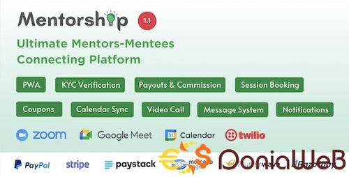 More information about "Mentorship - Ultimate Mentors Mentees Connecting Platform"