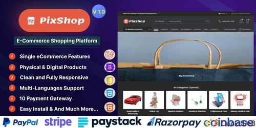 More information about "PixShop – E-Commerce Shopping Platform"