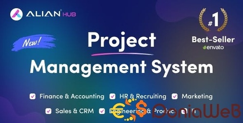 More information about "AlianHub - Project Management System"