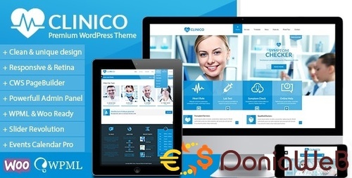 More information about "Clinico - Premium Medical and Health Theme"