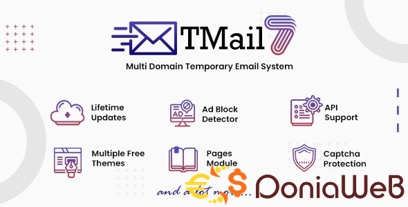 TMail - Multi Domain Temporary Email System