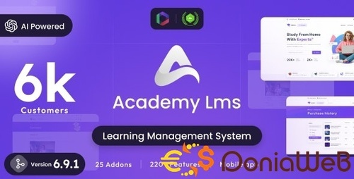 More information about "Academy LMS - Learning Management System"