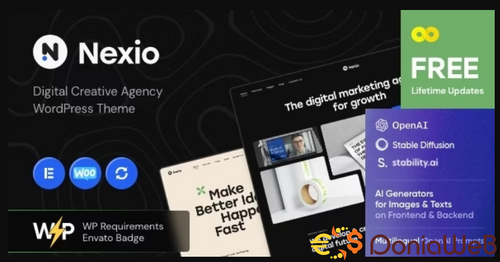 More information about "Nexio - Digital Creative Agency Theme"