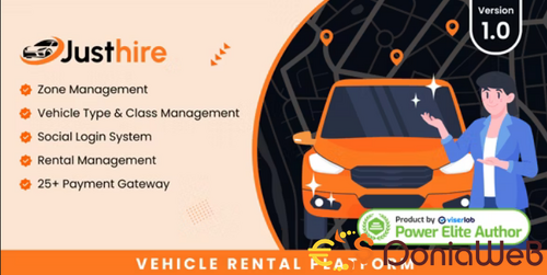 More information about "JustHire - Vehicle Rental Platform"