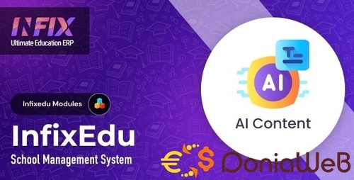 More information about "AI Content Module | InfixEdu School - School Management System Software"