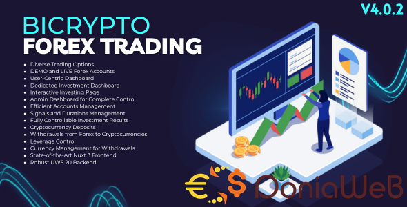 Forex Trading & Investment Addon For Bicrypto - Forex, Stocks, Shares, Indices, Commodities, Equitie