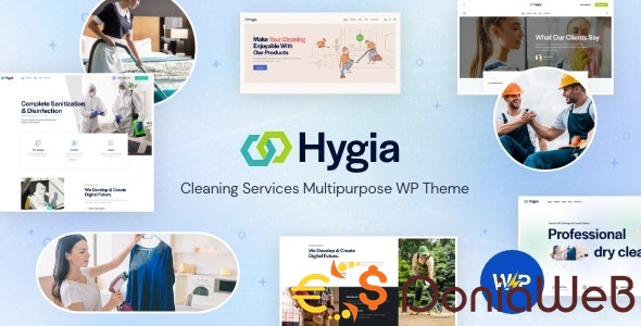 Hygia - Cleaning Services Multipurpose WordPress Theme