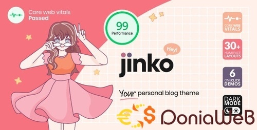 More information about "Jinko - Your Personal Blog Theme"