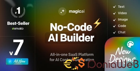 MagicAI - OpenAI Content, Text, Image, Chat, Code Generator as SaaS