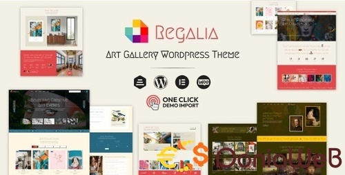 More information about "Regalia - Artist Portfolio, Art Gallery Theme"