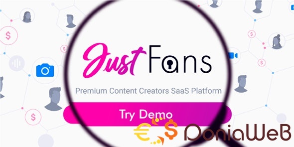 JustFans - Premium Content Creators SaaS platform