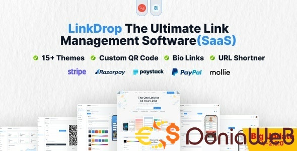 More information about "Linkdrop - SaaS Link Management Tool"