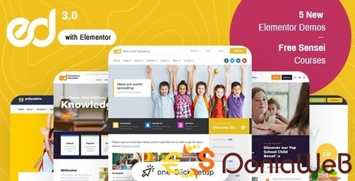 More information about "Ed School: Education WordPress Theme"