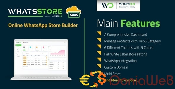 More information about "WhatsStore SaaS - Online WhatsApp Store Builder"