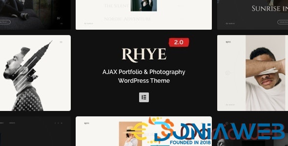 Rhye - AJAX Portfolio WordPress Theme