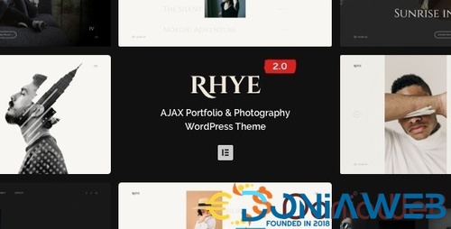 More information about "Rhye - AJAX Portfolio WordPress Theme"