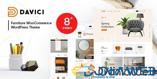 More information about "Davici - Furniture WooCommerce WordPress Theme"