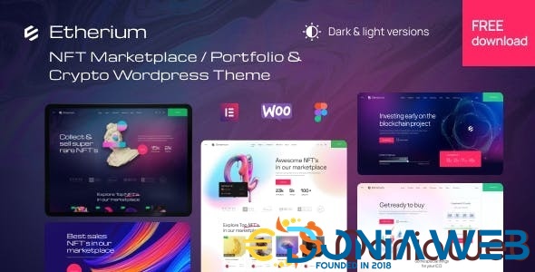 Etherium | NFT Marketplace & Crypto Wordpress Theme