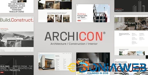 Archicon - Architecture and Construction Theme