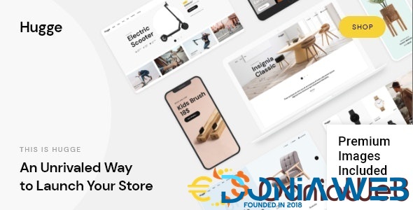 Hugge - Elementor WooCommerce Theme