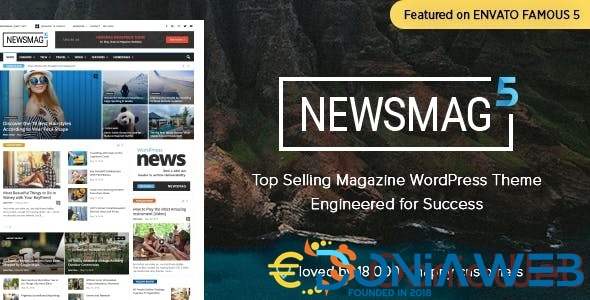 Newsmag - Newspaper & Magazine WordPress Theme