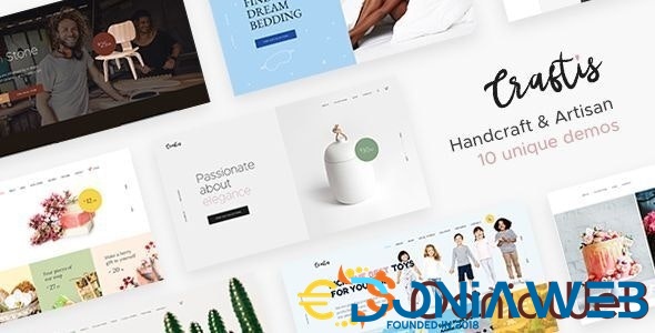 Craftis - Handcraft & Artisan WordPress Theme