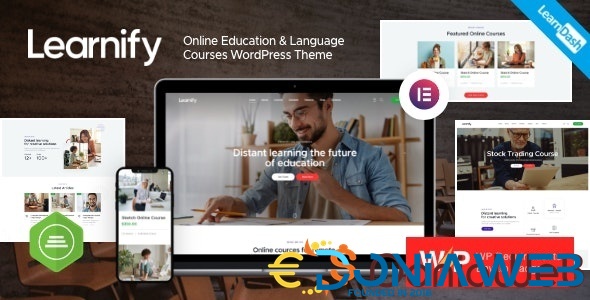 Learnify - Online Education Courses WordPress Theme