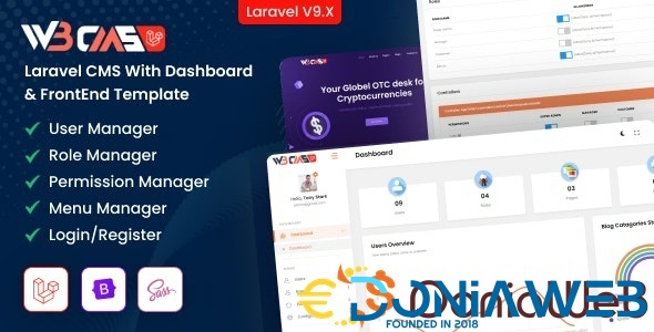 W3CMS-Laravel | Content Management System