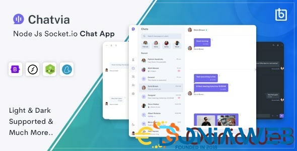 Chatvia - Nodejs Socket.io Chat App