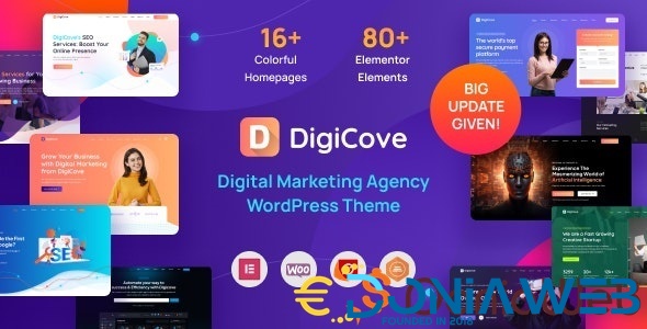 Digicove - Digital Marketing Agency WordPress Theme