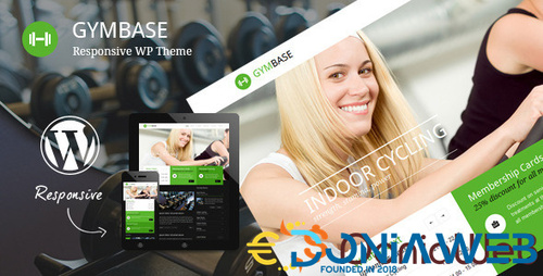 More information about "GymBase - Best Responsive Gym Fitness WordPress Theme"