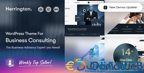 Herrington - Business Consulting WordPress Theme