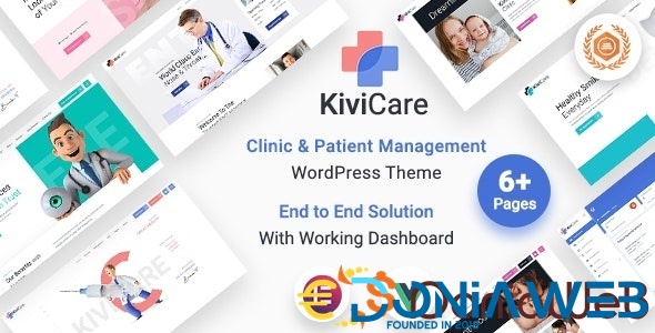 KiviCare - Medical Clinic & Patient Management WordPress Theme