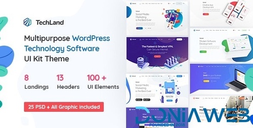 More information about "Techland - Multipurpose Technology WordPress Theme"