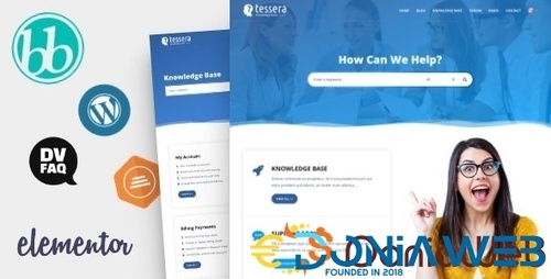 More information about "Tessera - Elementor Knowledge Base & Support Forum WordPress Theme"