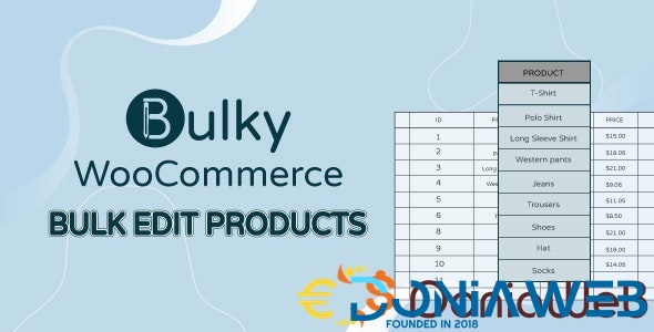 Bulky - WooCommerce Bulk Edit Products, Orders, Coupons