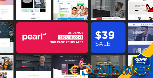 Pearl - Best Corporate Business WordPress Theme