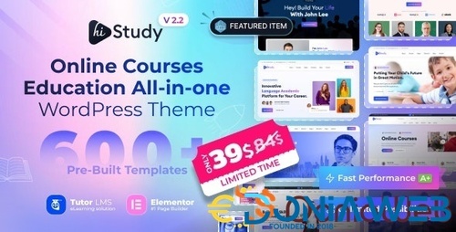 More information about "HiStudy - Education WordPress Theme"